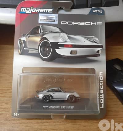 Porsche 930 Turbo diecast car model 1;64.