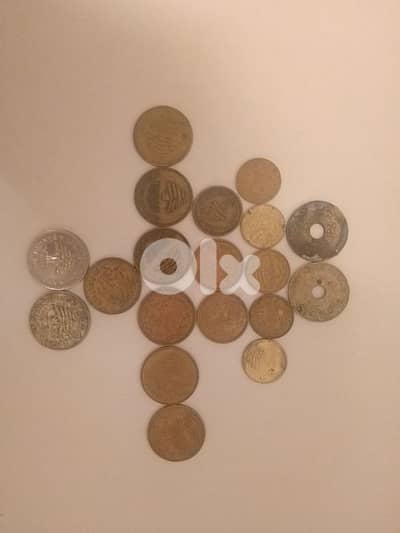 Lebanese old coins
