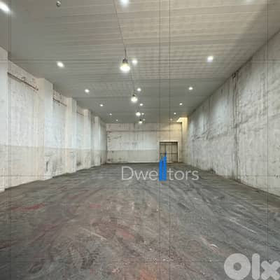 Warehouse for rent in Jdeideh - 230 MTS2 - 4.0 Mt Height