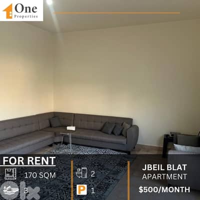 APARTMENT FOR RENT IN JBEIL BLAT
