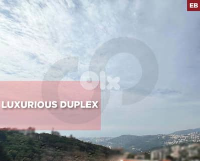 elegant duplex, open view, Brand new, Hbous, Metn/حبوس REF#EB135802