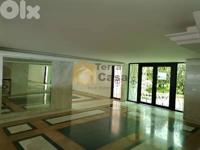 broummana Luxurious apartment 350 sqm + 250m garden, shared pool #2380
