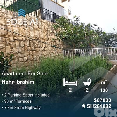 Apartment for Sale| Nahr Ibrahim (Zeitoun) Ref: #SH201004
