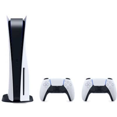 ps5 used + 2 ps5 controllers original