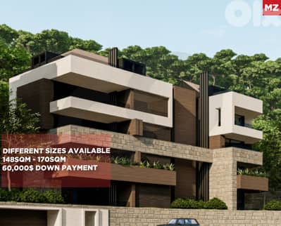 Under-Construction/Nabay,Metn/نابيه/Down Payment-55,000$/ REF#MZ135826