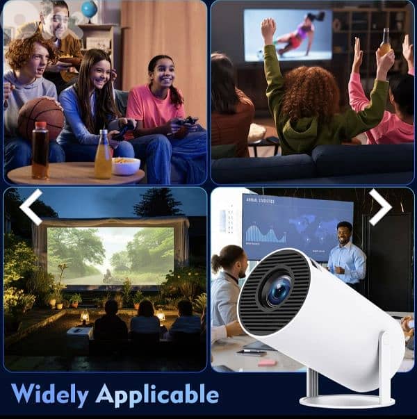 Magcubic HY300 Pro 4K Projector-Android 11, Dual WiFi6, 260 ANSI,BT5.0 2