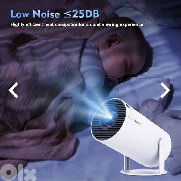 Magcubic HY300 Pro 4K Projector-Android 11, Dual WiFi6, 260 ANSI,BT5.0 5