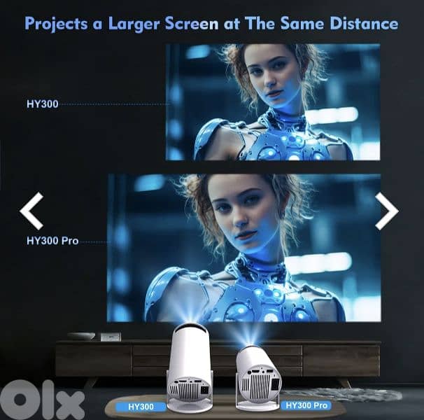 Magcubic HY300 Pro 4K Projector-Android 11, Dual WiFi6, 260 ANSI,BT5.0 13