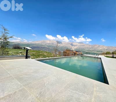185Sqm Brand New Roof Chalet For Sale In Zaarourشاليه للبيع في الزعرور