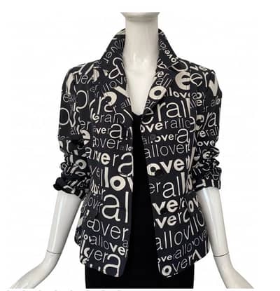 Moschino blazer love black