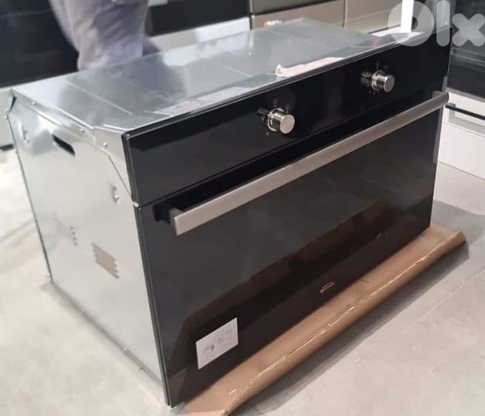 Top+Oven Electro Gas 90cm Black توب+فرن أنكستري ألكترو غاز إيطالي 1