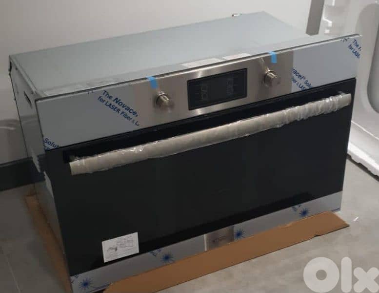 Top+Oven Electro Gas 90cm Stainless توب+فرن أنكستري ألكترو غاز إيطالي 4