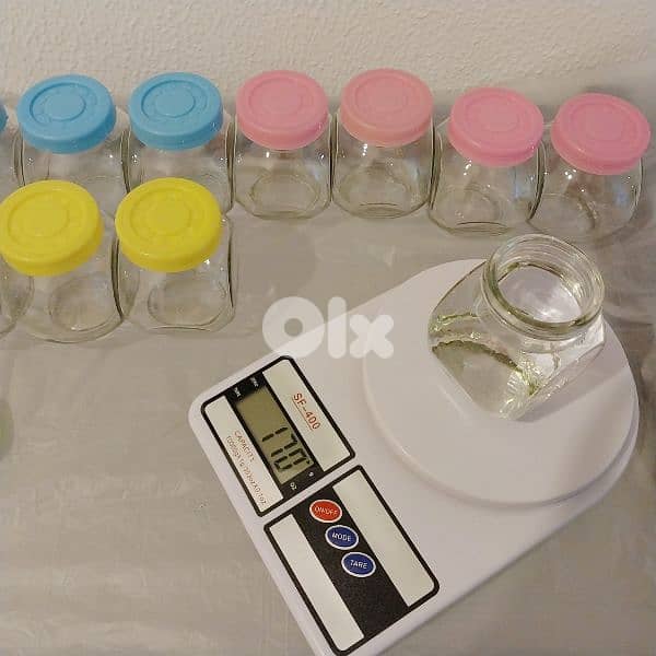 مراطبين زجاج خاصة لترتيب البهارات. 5