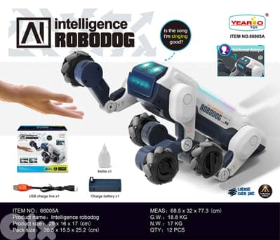 Smart Robot Dog for Kids 6+ – App & Voice Control Programmable STEM Ro