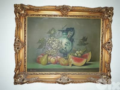 tableau antique 82 cm 103 cm