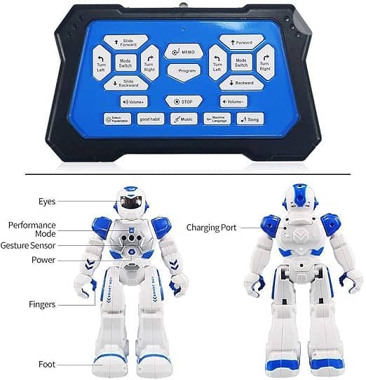 Intelligent Remote Control Robot Toy | Educational Programming Robot f 1