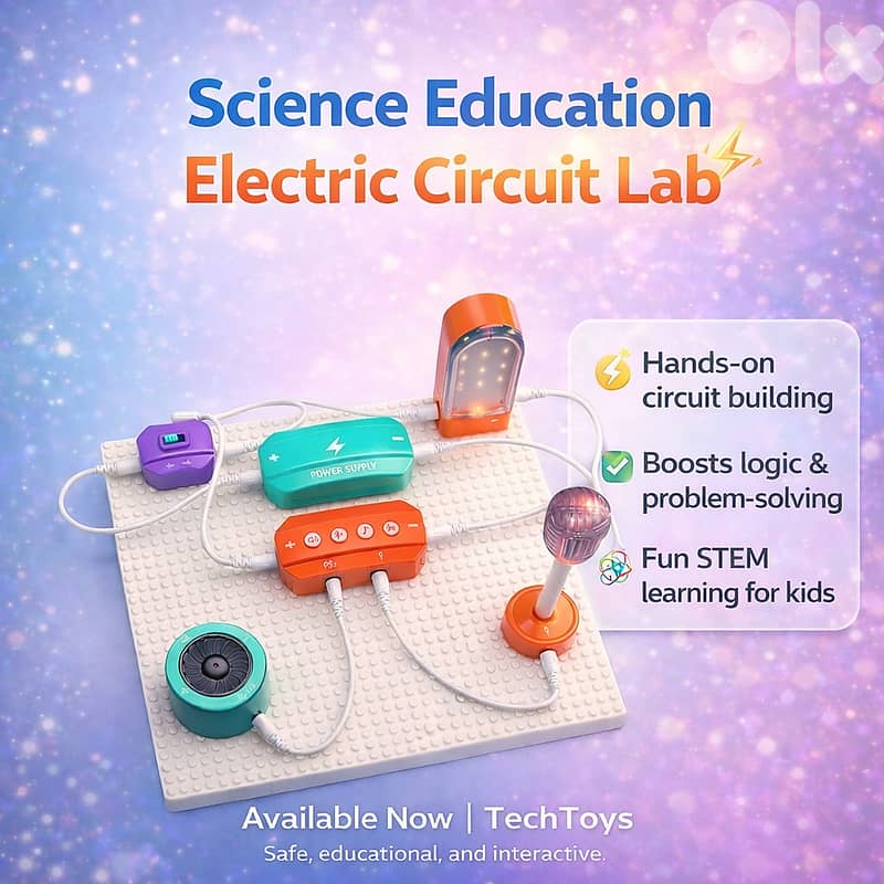 Science Kits for Kids, STEM Kits for Kids, Electronics Exploration Kit 12
