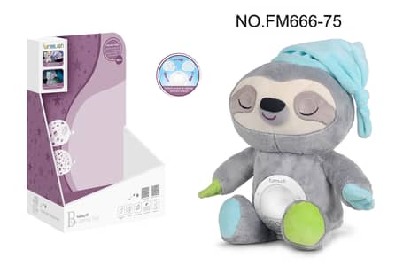 Soothing Napping Night Light&Projection Doll (Tree Otter)