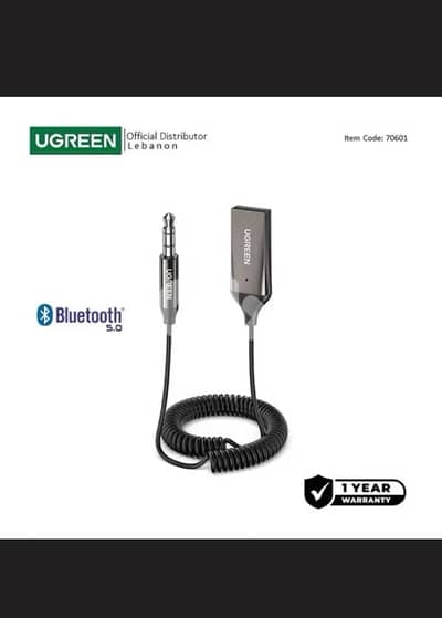Car Bluetooth Audio Receiver – HD Wireless Music Streaming