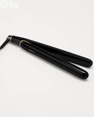 BaByliss Onyx Hair Straightener – Black & Gold