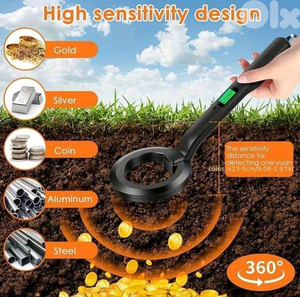 Metal Finder Detector Hobbie gold 1