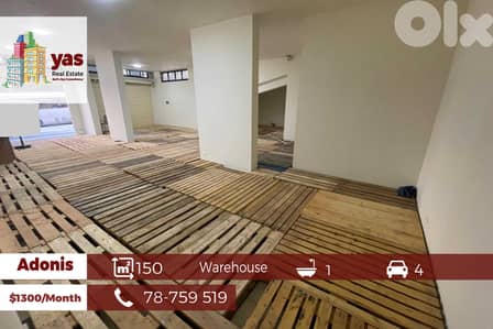 Adonis 150m2 | Warehouse/Shop | Excellent Condition | Rent | JA