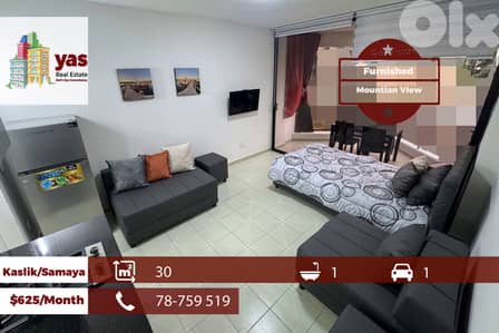 Kaslik/Samaya 30m2 | Furnished Chalet | Rent | Mountian View | EH