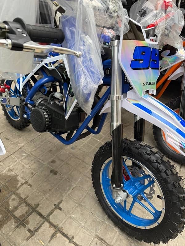 550$ BLACK PANTHER 50 Cc Kids Bike 6