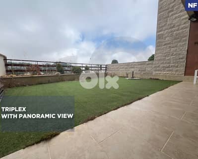TRIPLEX/PANORAMIC VIEW/TERRACE/فيطرون/Faitroun, Keserouan/ REF#NF01807