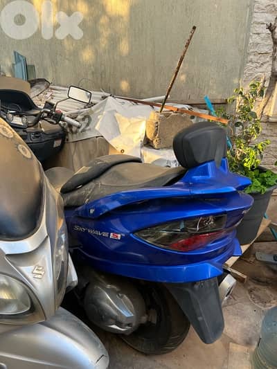 motorcycle skywave 400cc