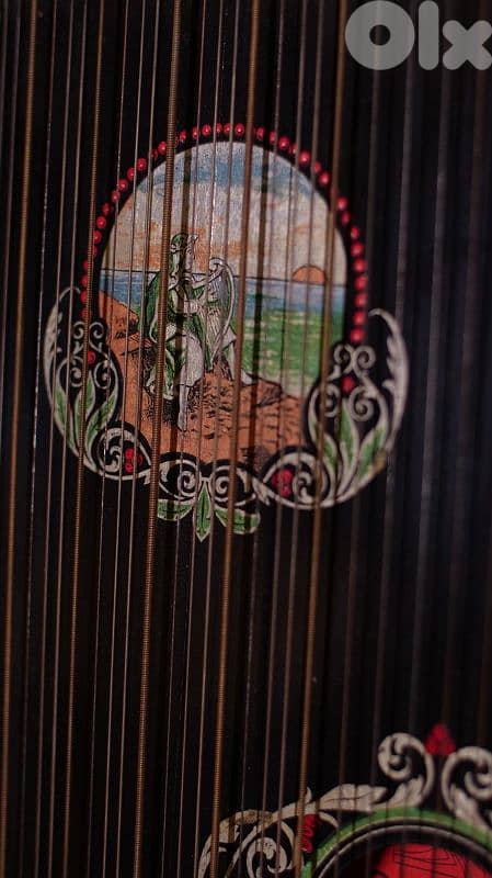 آلة موسيقية ألمانية قديمة (Gitarr-Zither) حوالي سنة 1900 – حالة ممتازة 3