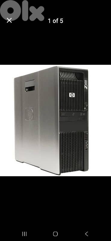 Pc hp Z600 workstation