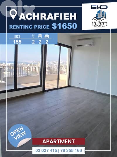 apartment for rent in Achrafieh شقة للايجار في الاشرفية