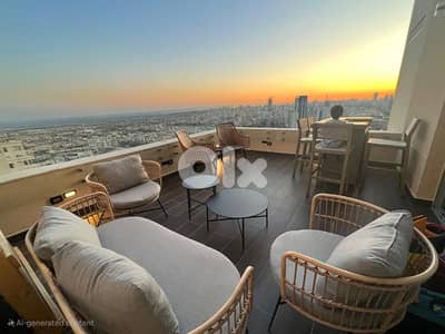 Apartment with terrace for sale in achrafieh Apartment with terrace for sale in achrafieh