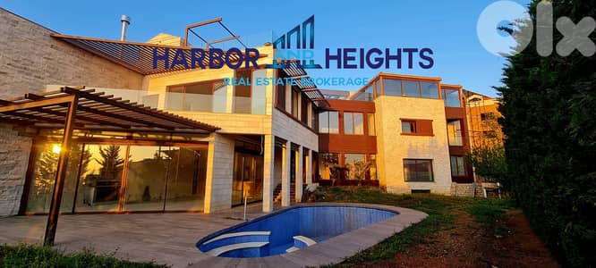 Villa for Sale in Qennabet Broummana - فيلا للبيع في قنابة برمانا
