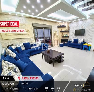  125 SQM Fully Furnished Apartment for SALE in Douar!