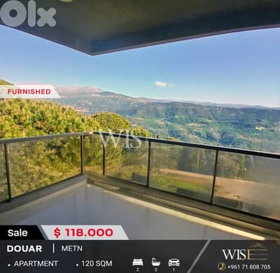  120 SQM Furnished Apartment for SALE in Douar!
