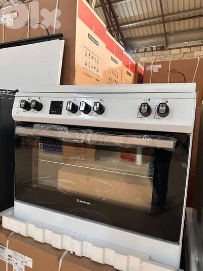 Gas Ariston 90cm Wide Oven فرن غاز أريستون الأصلي فرن عريض