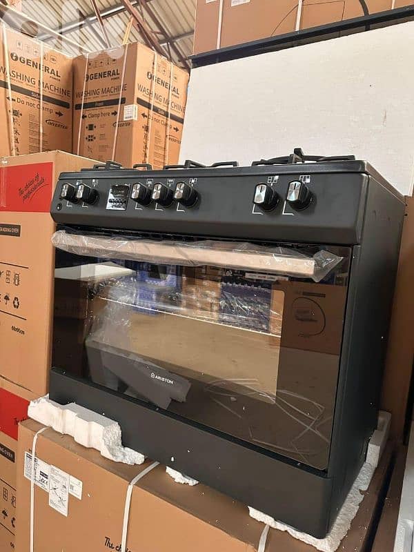 Gas Ariston 90cm Wide Oven فرن غاز أريستون الأصلي فرن عريض 2