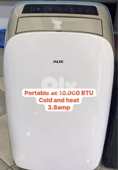 Portable AC AUX 10000BTU Cold&Hot مكيف نقال أوكس سخن/بارد