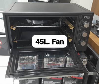 Electric Oven General Gold 45L Fan فرن كهرباء جنرال غولد مع مروحة