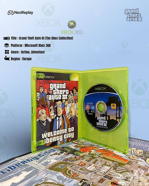 Grand Theft Auto III [The Xbox Collection] – Xbox 360 (PAL) 1