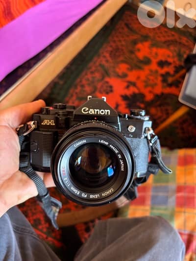 canon A1 kens 50mm 1.2 sSC