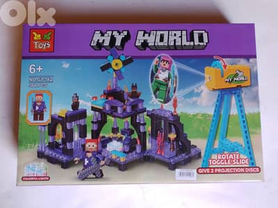 384 pieces building blocks minecraft  ( lego )