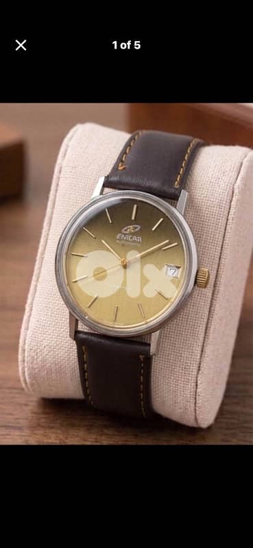 Enicar Automatic "Water-Test"-Swiss Made Vintage Watch-Ref 165-097-001