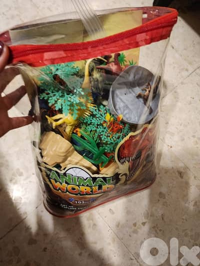 dinosaurs in the wilderness