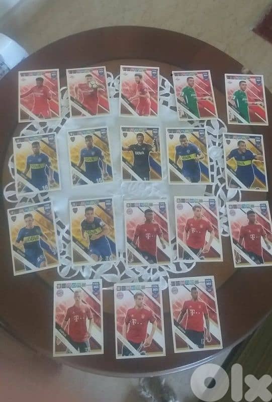 varied football cards 3