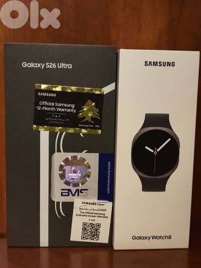 s26ultra&samsung watch 8