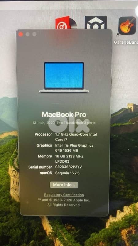 MacBook Pro 2020 1