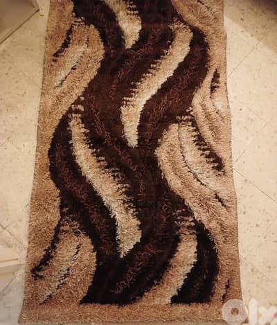 modern brown carpet x2 pieces